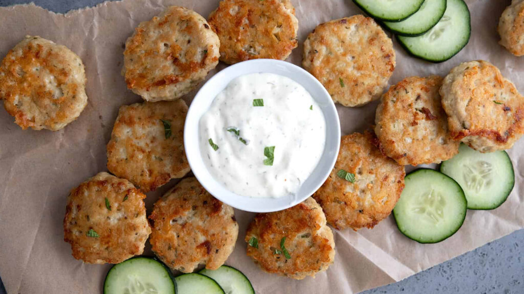 куриные биточки с сыром