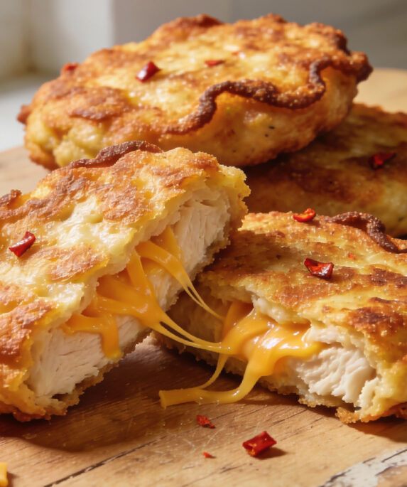 куриные биточки с сыром
