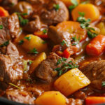 рагу из говядины с овощами