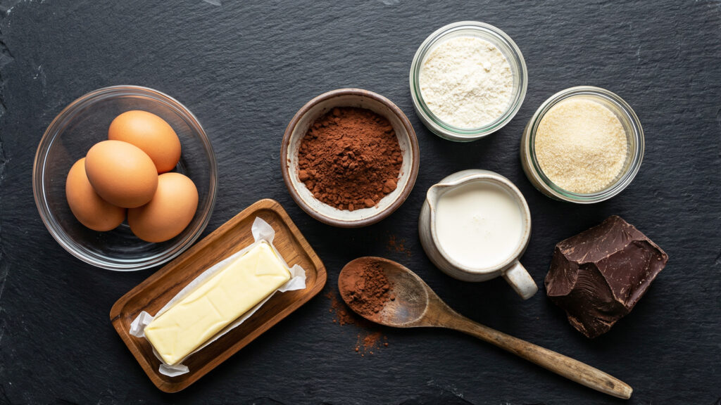 шоколадные брауни из кокосовой муки